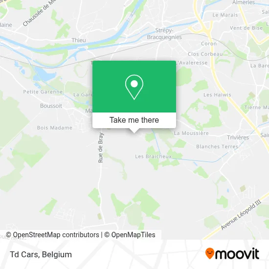 Td Cars map