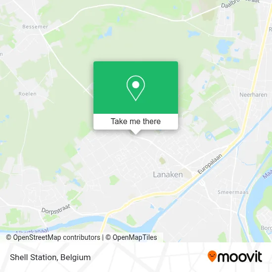 Shell Station map