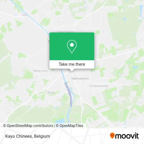 Kayu Chinees map
