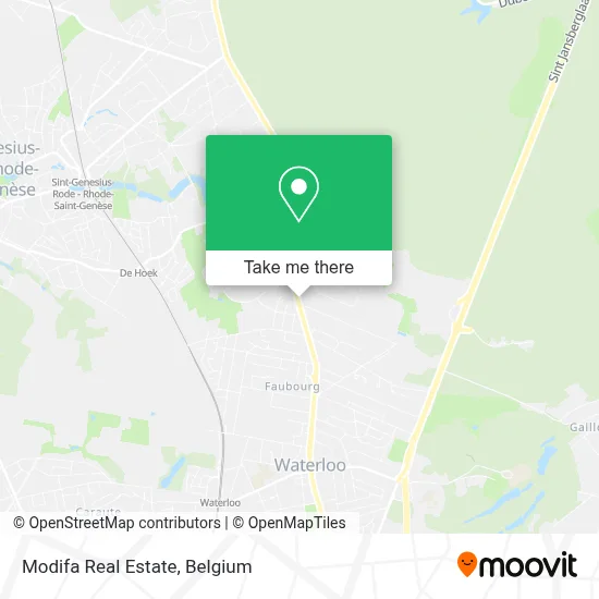 Modifa Real Estate map