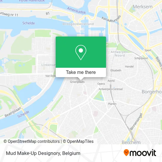 Mud Make-Up Designory map
