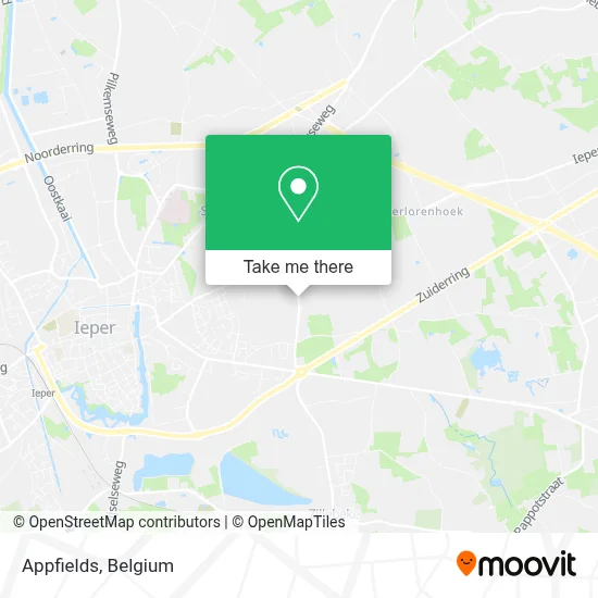Appfields map