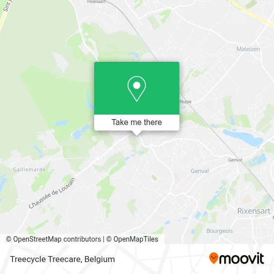 Treecycle Treecare map