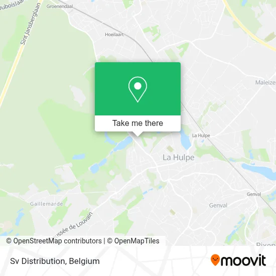 Sv Distribution map