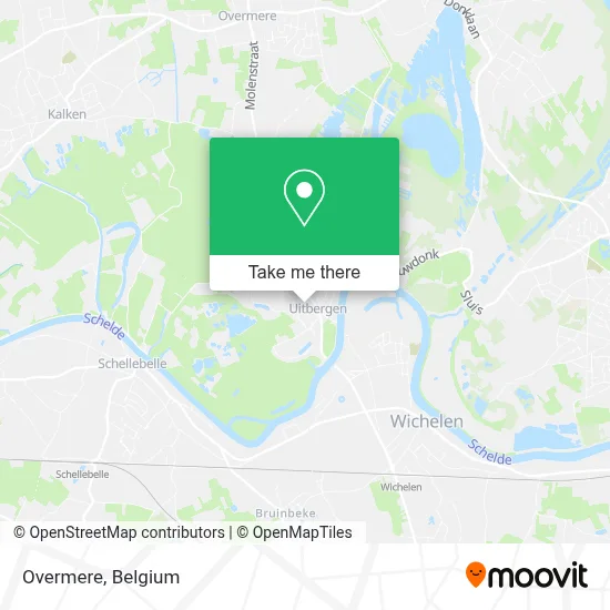 Overmere map