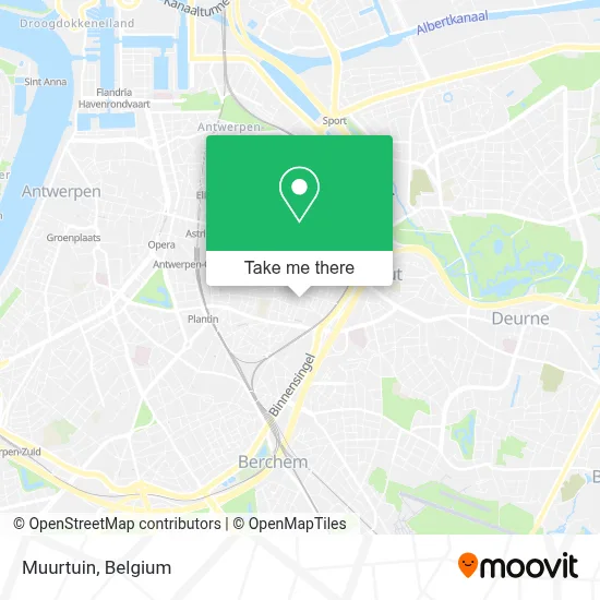Muurtuin map