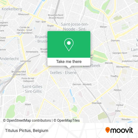 Titulus Pictus map