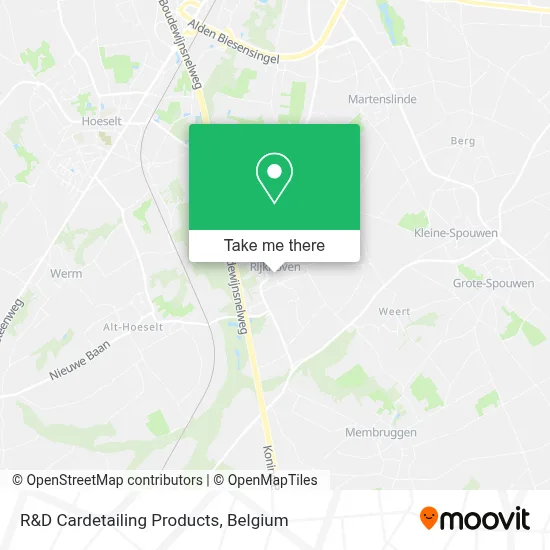 R&D Cardetailing Products map