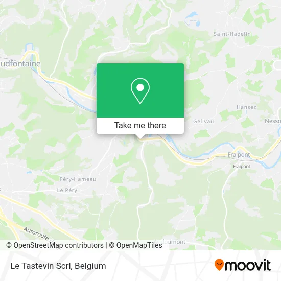Le Tastevin Scrl map