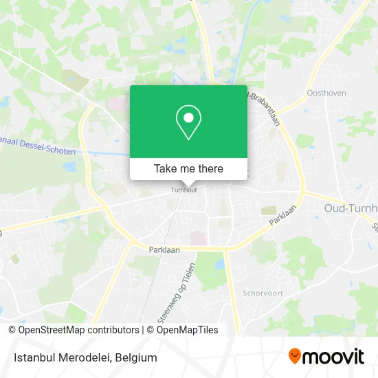 Istanbul Merodelei map