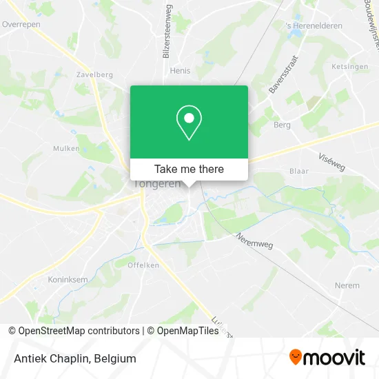 Antiek Chaplin map