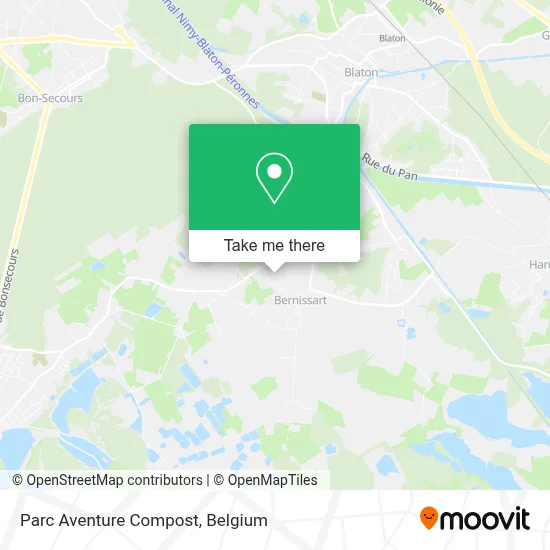 Parc Aventure Compost map