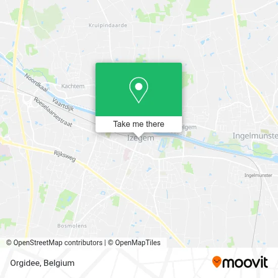 Orgidee map
