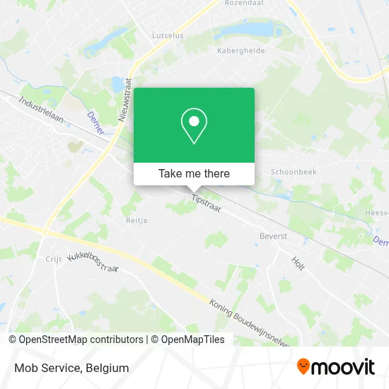 Mob Service map