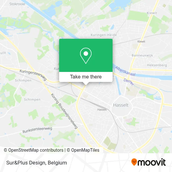Sur&Plus Design map