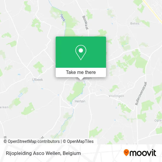 Rijopleiding Asco Wellen map