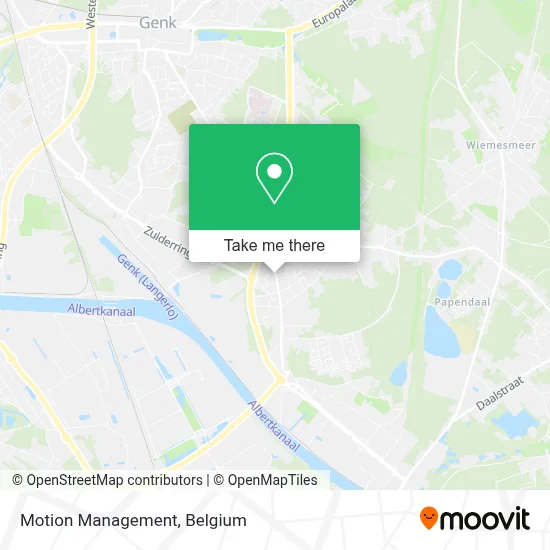 Motion Management map