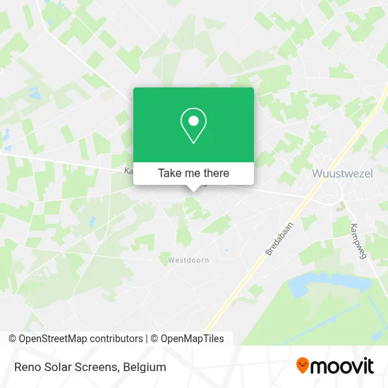 Reno Solar Screens map