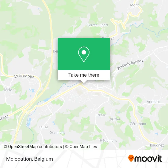 Mclocation map