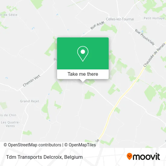 Tdm Transports Delcroix map
