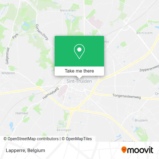 Lapperre map
