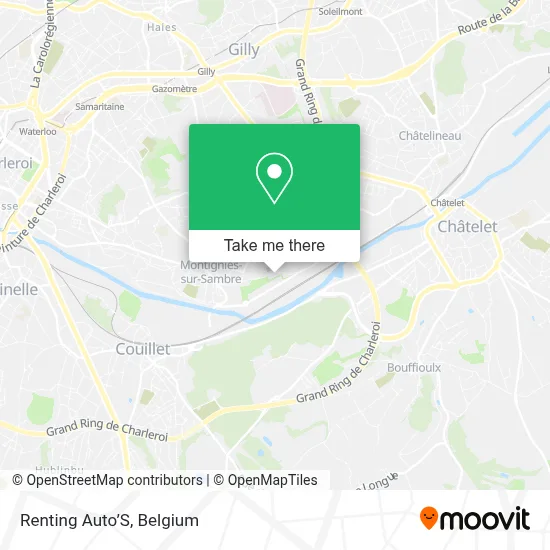 Renting Auto’S map