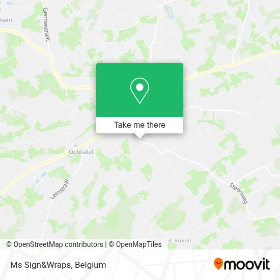Ms Sign&Wraps map