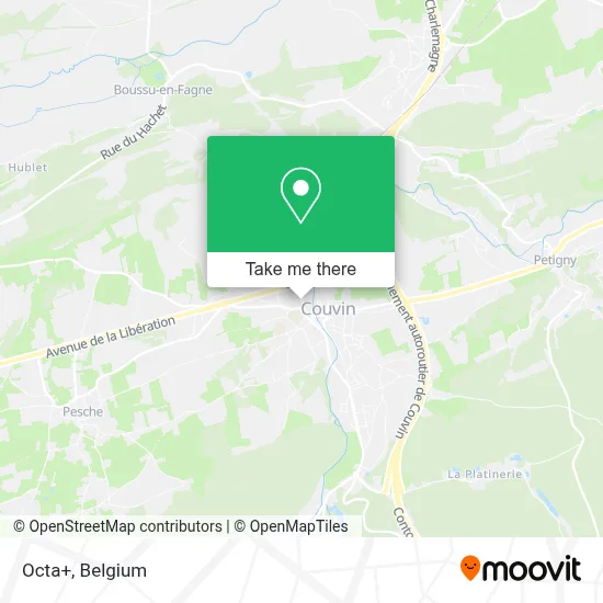 Octa+ map