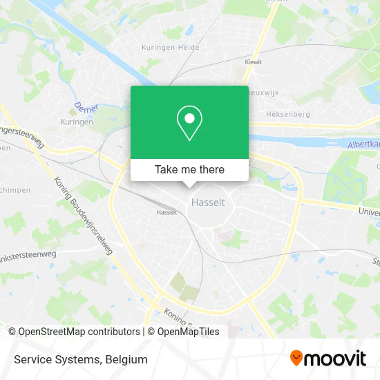 Service Systems map
