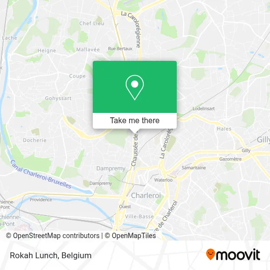 Rokah Lunch map