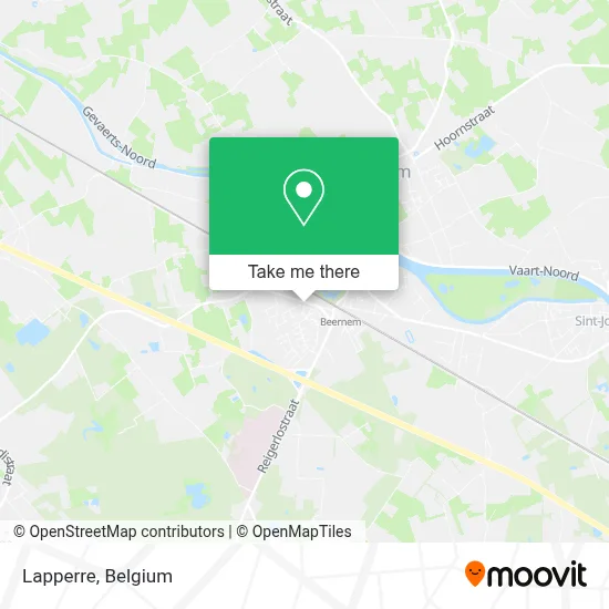 Lapperre map