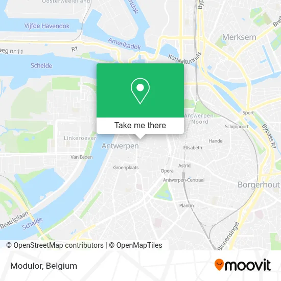 Modulor map