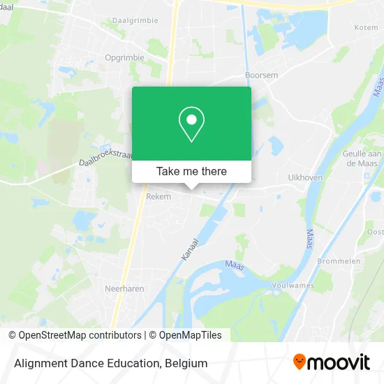 Alignment Dance Education map