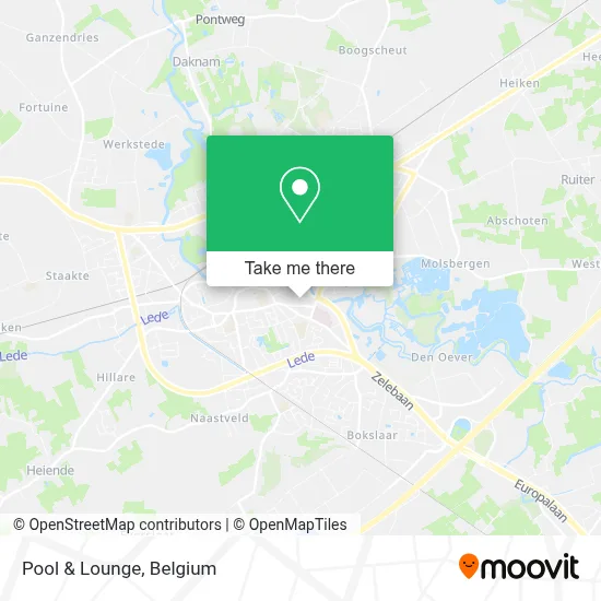 Pool & Lounge map