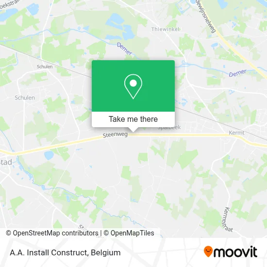 A.A. Install Construct map