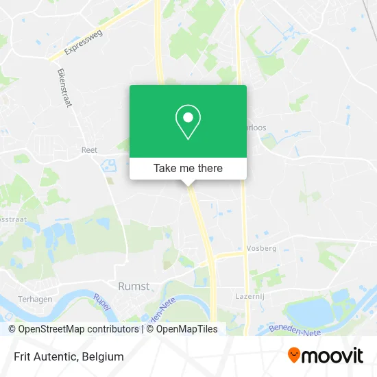 Frit Autentic map