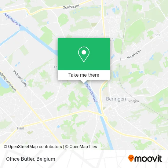 Office Butler map