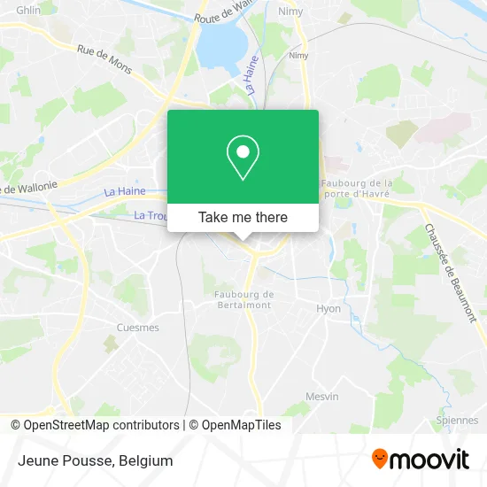 Jeune Pousse map