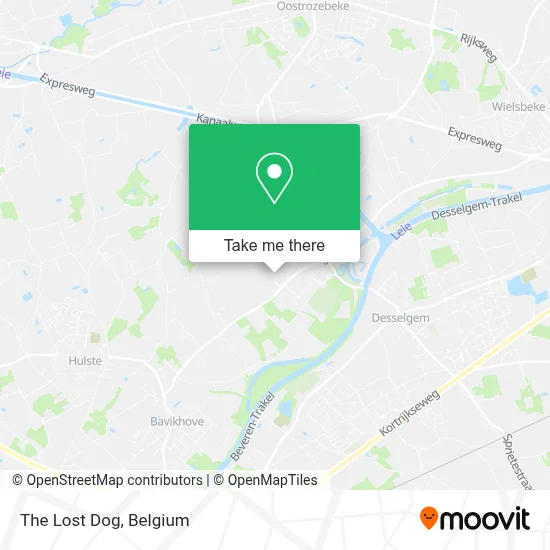 The Lost Dog map