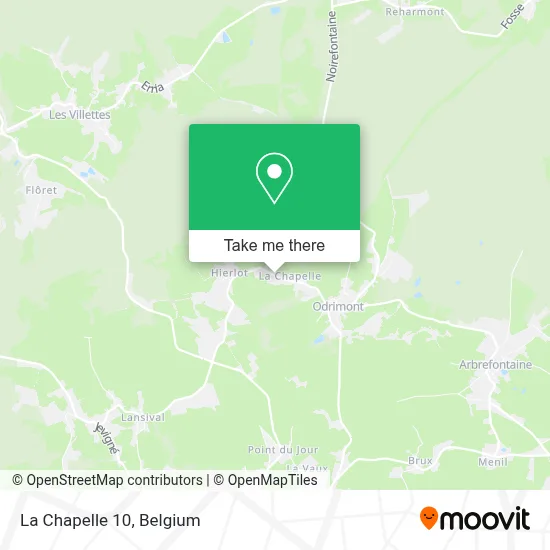 La Chapelle 10 map