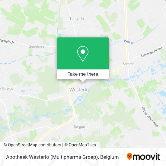 Apotheek Westerlo (Multipharma Groep) map