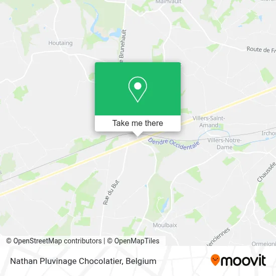Nathan Pluvinage Chocolatier map