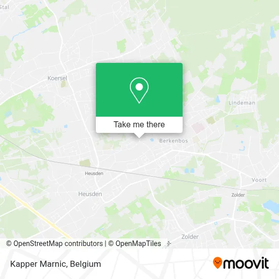 Kapper Marnic map