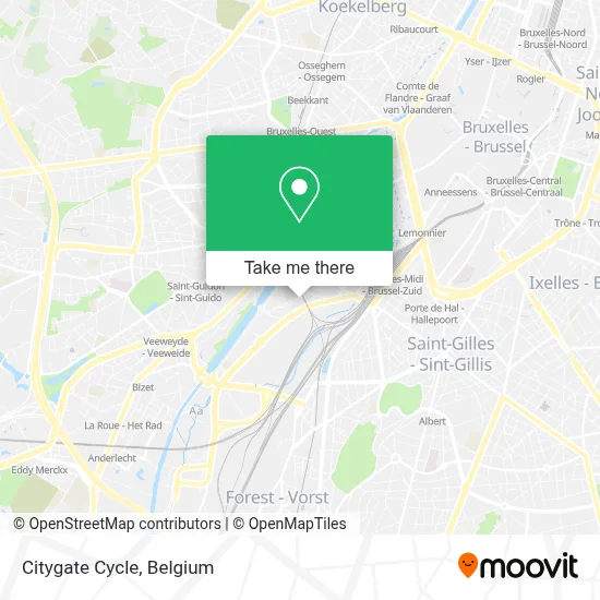 Citygate Cycle map