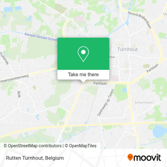 Rutten Turnhout map