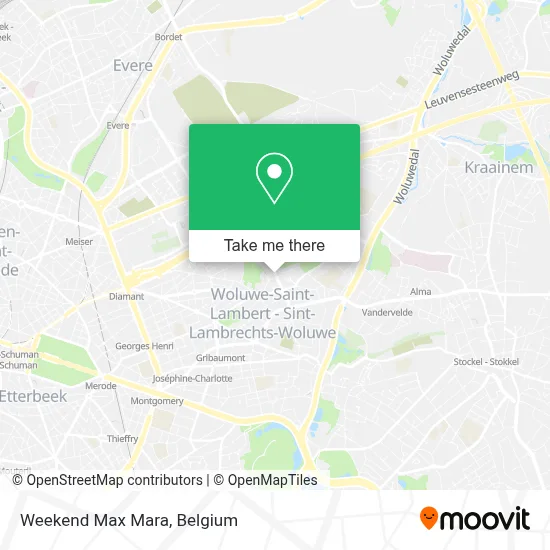 Weekend Max Mara map