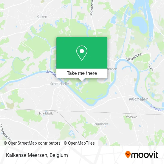 Kalkense Meersen plan