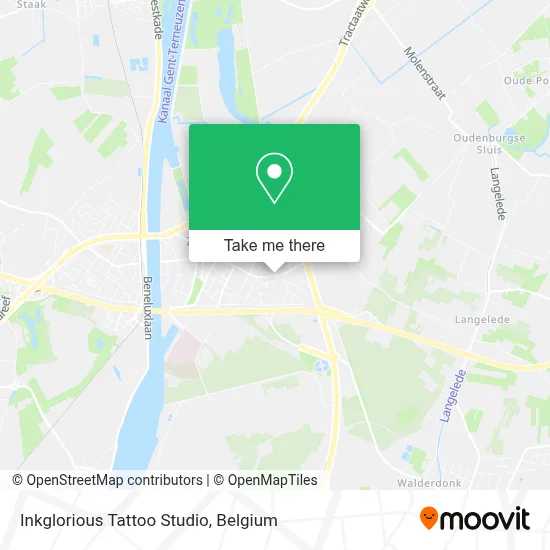 Inkglorious Tattoo Studio map