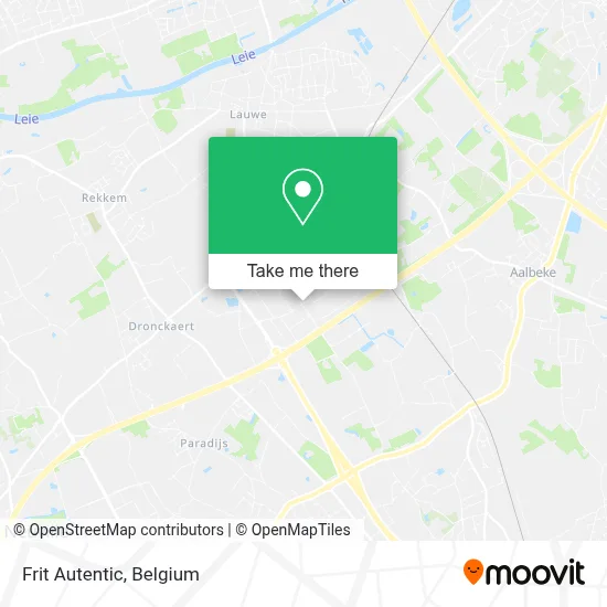 Frit Autentic map