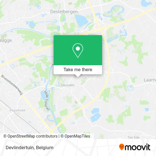 Devlindertuin map